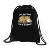 dreamer bear Drawstring Bags