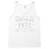 vintage 1972 aged to perfection Tank Top