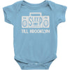 no sleep boombox Baby Onesie