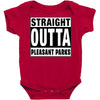 straight outta pleasant parks Baby Bodysuit