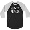 hipsta please 3/4 Sleeve Shirt