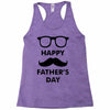 happy father&rsquo;s day 2 Racerback Tank
