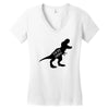 Teachersaurus Women's V-Neck T-Shirt