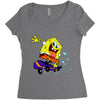 skater_2 Women's Triblend Scoop T-shirt