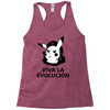 viva la evolucion Racerback Tank