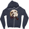 doctor's portrait Zipper Hoodie