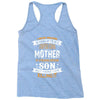 Super Cool Mother Of A Freaking Awesome Son Racerback Tank