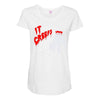 it creeps Maternity Scoop Neck T-shirt
