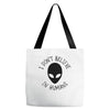 i don't believe in humans Tote Bags