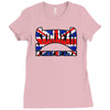 skinhead union Ladies Fitted T-Shirt