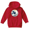 the great wave off sound Youth Hoodie