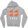 four fox sake Zipper Hoodie