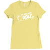 Eat Sleep Breath Golf Ladies Fitted T-Shirt