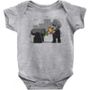pacifist plumber Baby Onesie