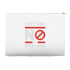 say no to civil war Accessory Pouches