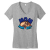 mom knows best Women's V-Neck T-Shirt