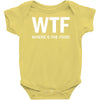 where's the food Baby Onesie