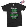 blessed god by spoiled by my husband protected by both Exclusive T-shirt
