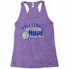 volleyball jefferson high varsity team Racerback Tank