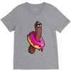 stickers V-Neck Tee