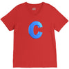c 3d V-Neck Tee