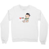 Cute Baby Painter's Mom Love Crewneck Sweatshirt