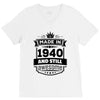 Made In 1940 And Still Awesome V-Neck Tee