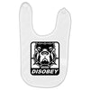 bull dog disobey Baby Bibs