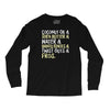 natural queens rock Long Sleeve Shirts