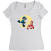 megarush Women's Triblend Scoop T-shirt