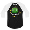 Final Space Chookity with Stars 3/4 Sleeve Shirt