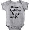 women's rights are human rights Baby Bodysuit
