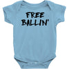 free ballin Baby Onesie