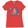 turtle turtleneck Ladies Fitted T-Shirt