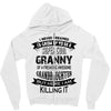 Super Cool Granny Of A Freaking Awesome Granddaughter Zipper Hoodie