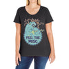 feel the music Ladies Curvy T-Shirt