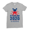 Cthulhu 2020 No Lives Matter Ladies Fitted T-Shirt