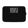barack and michelle taught me Laptop sleeve