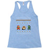 super mario chistmas Racerback Tank