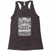 our camping rules Racerback Tank
