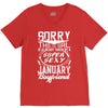 This Girl Is Taken By A Super Sexy January Boyfriend V-Neck Tee