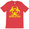 biohazard emo gamer cool rock music T-Shirt