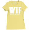 where's the food Ladies Fitted T-Shirt