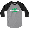 vegetarian 3/4 Sleeve Shirt