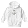 don't interrupt me Youth Hoodie