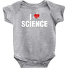 i love science Baby Onesie