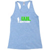 archer cartoon Racerback Tank