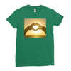 Heart Ladies Fitted T-Shirt