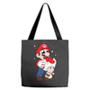mario licking toad Tote Bags