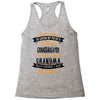 Super Cool Granddaughter Of A Freaking Awesome Grandma Racerback Tank